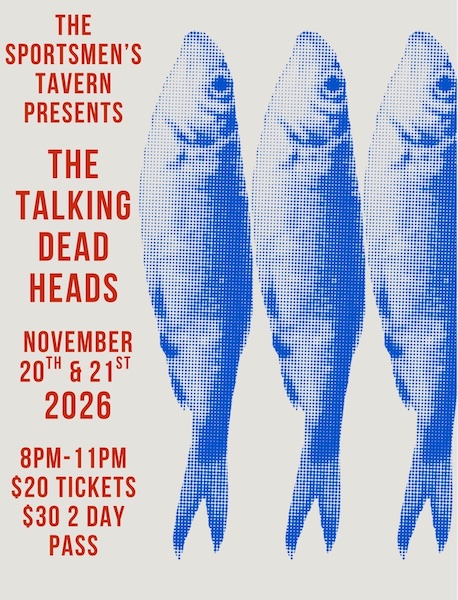 Talking Dead Heads NIGHT ONE at Sportsmens
